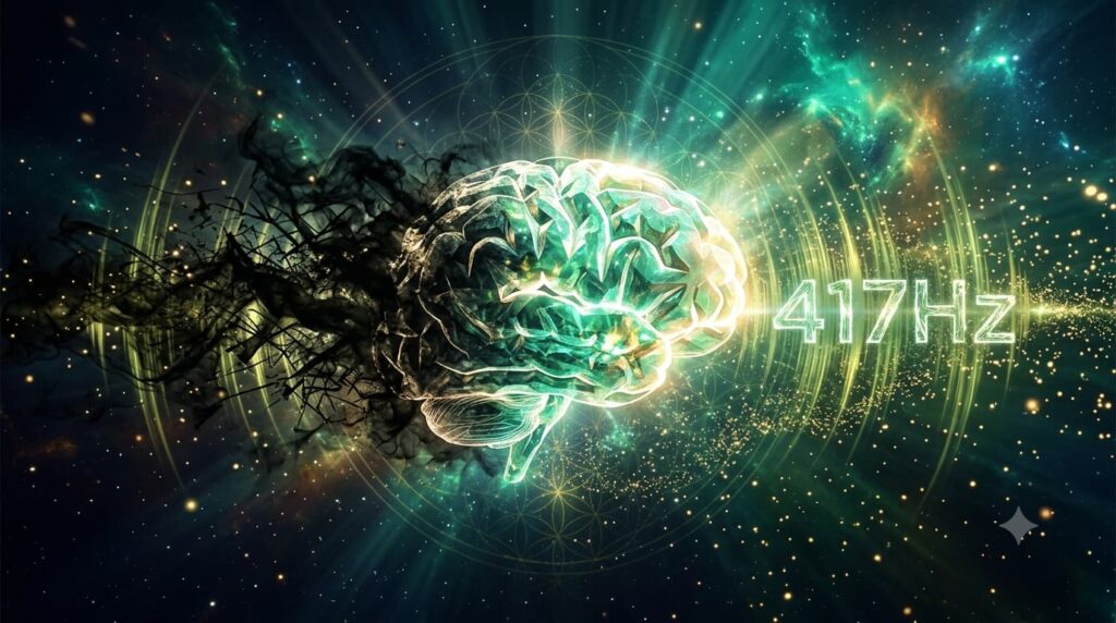 Clearing intrusive thoughts with 417 Hz